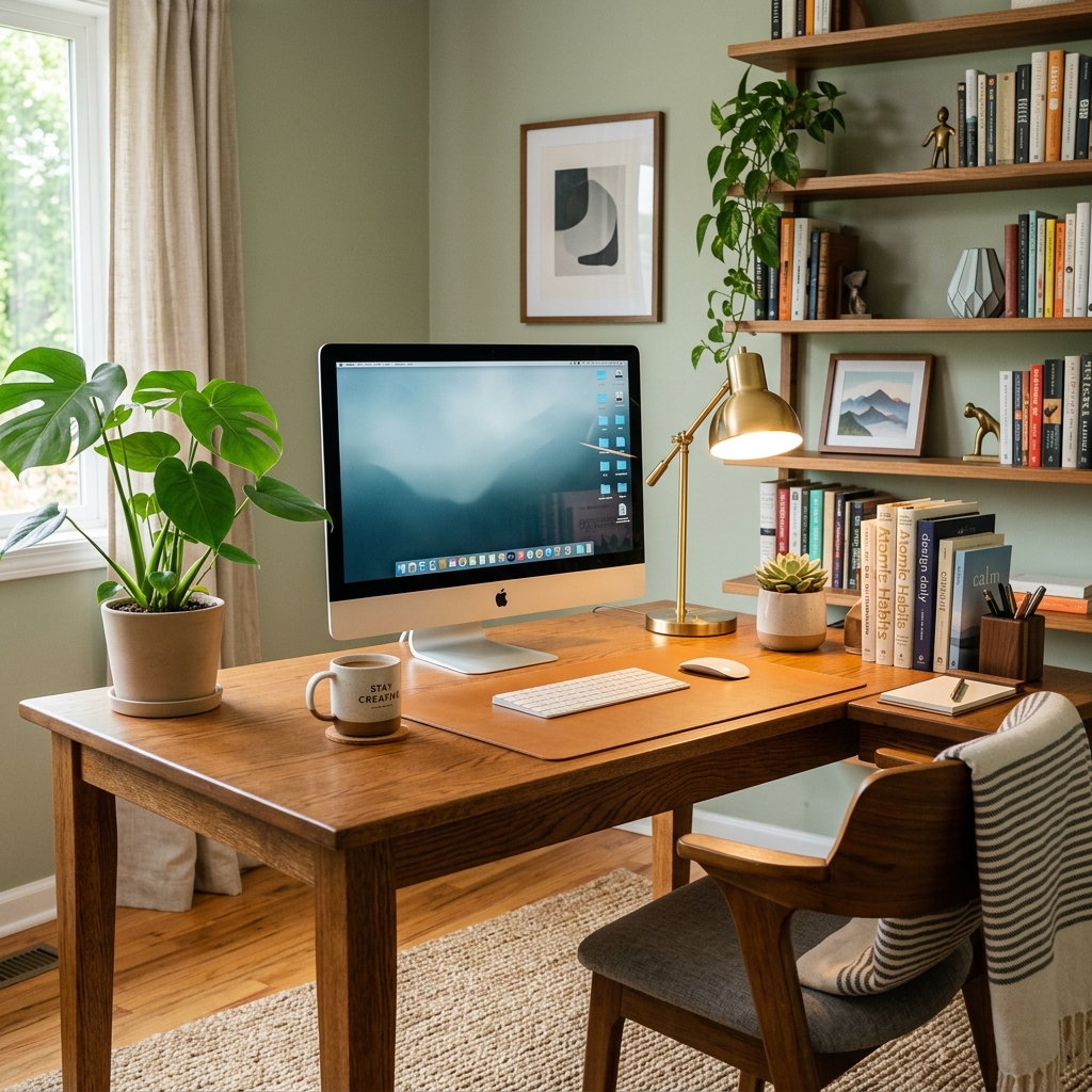 Home Office em Casa: Como Planejar um Espaço Produtivo