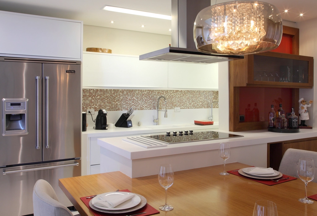 APARTAMENTO BARRA DA TIJUCA - Cozinha integrada